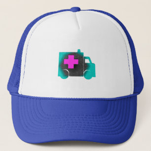 Casquette ambulance infirmière secouriste médecin urgence bl