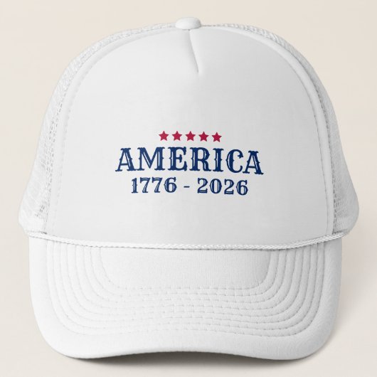 Casquette America 1776-2026 (Devant)