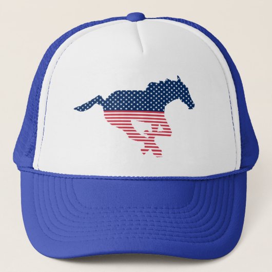 Casquette américain du cheval (Devant)
