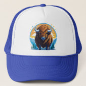 Casquette american bison (Devant)