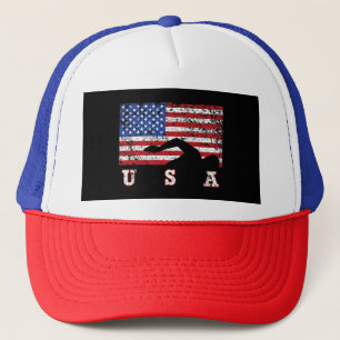 Casquette American Flag Swimming USA Cadeau Swim Team Premiu