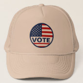 Casquette American Flag Vote Simple (Devant)