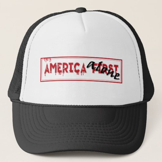 Casquette Amérique d'abord...... (Devant)