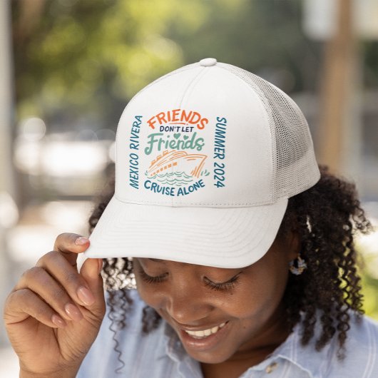 Casquette Amis Voyage Croisière Cabine Porte