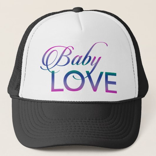 Casquette Amour bébé (Devant)