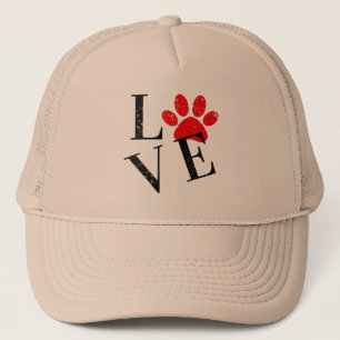 CASQUETTE AMOUR BRANCHÉ MÈRE DE CHIEN PATTE