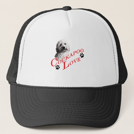 Casquette Amour de Cockapoo (Devant)