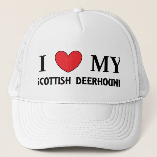 Casquette amour de deerhound écossais (Devant)