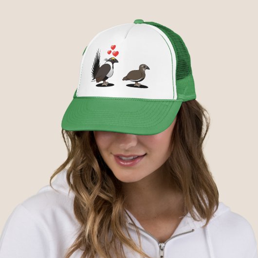 Casquette Amour de grouse sage (En situation)