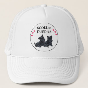 Casquette Amour des chiots Scottie Saint-Valentin