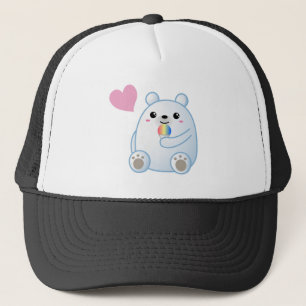 Casquette Amour d'ours blanc