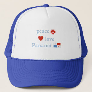 Casquette Amour et le Panama de paix