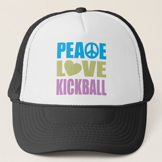 Casquette Amour Kickball de paix (Devant)