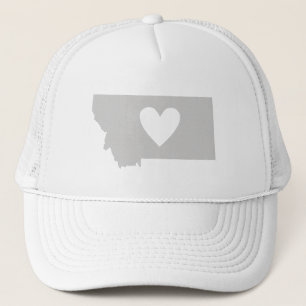 Casquette Amour Montana Forme Gris Coeur Découpe Montanan