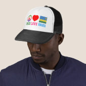 Casquette Amour Rwanda de paix (En situation)