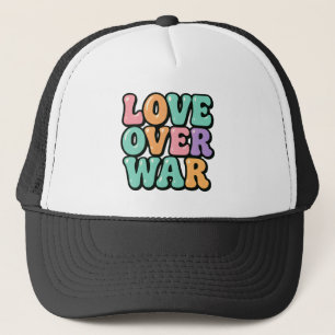 Casquette Amour sur la guerre bulle Rétro 70