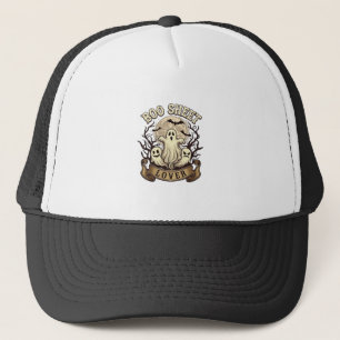 Casquette Amoureux de la feuille Boo Halloween Fantômes Lune