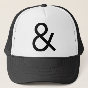 Casquette Ampersand - Noir à la lumière