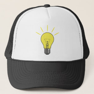 Casquette Ampoule d'idée lumineuse