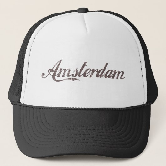 Casquette Amsterdam vintage (Devant)