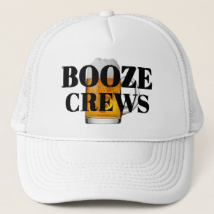 Casquette Amusant Novelty Baseball Idée cadeau BOOZE CREWS T