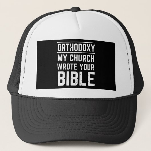 Casquette Amusant orthodoxe oriental (Devant)