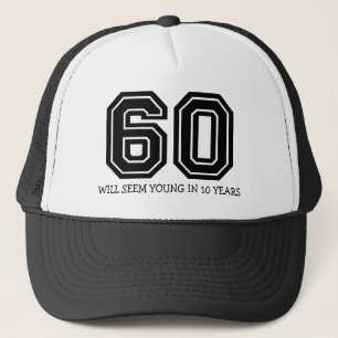 Casquette Amusante fête du 60e anniversaire