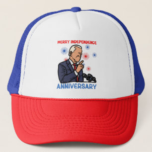 Casquette Amusante indépendance républicaine 4 juillet Biden