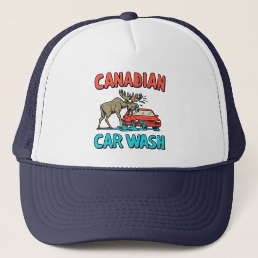 Casquette Amusante orignal canadien (Devant)