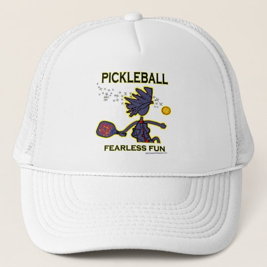 Casquette Amusement courageux de Pickleball (Devant)