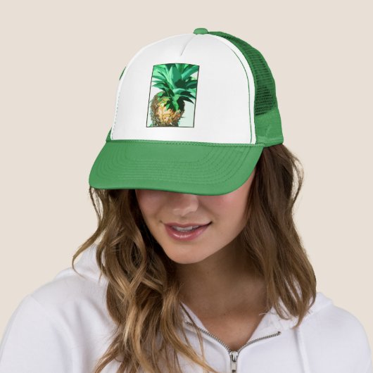 Casquette Ananas (En situation)