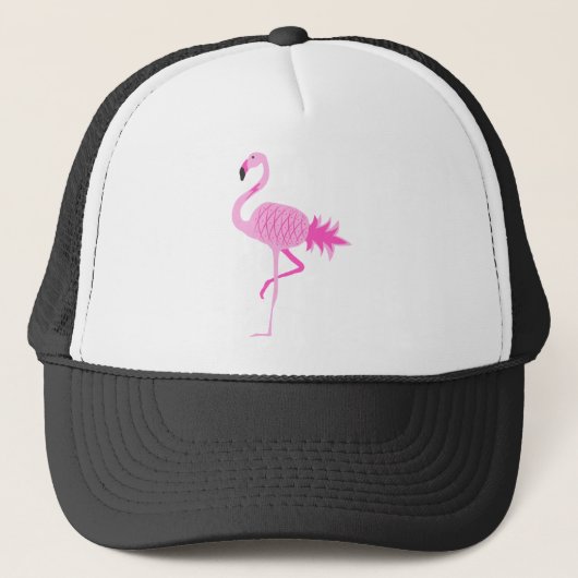 Casquette Ananas Flamant rose (Devant)