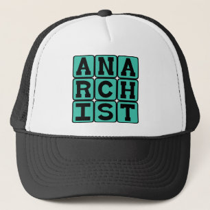 Casquette Anarchiste, soutenant l'anarchie