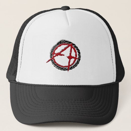 Casquette Anarcho Alliance nihiliste couvrent (Devant)