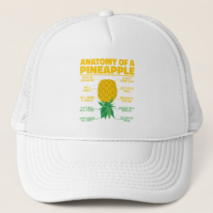 Casquette Anatomie D'Un Ananas Drôle Amateurs D'Ananas Cool