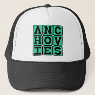 Casquette Anchois, Garniture de Pizza
