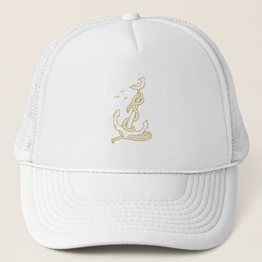 Casquette Ancre Bird (Devant)