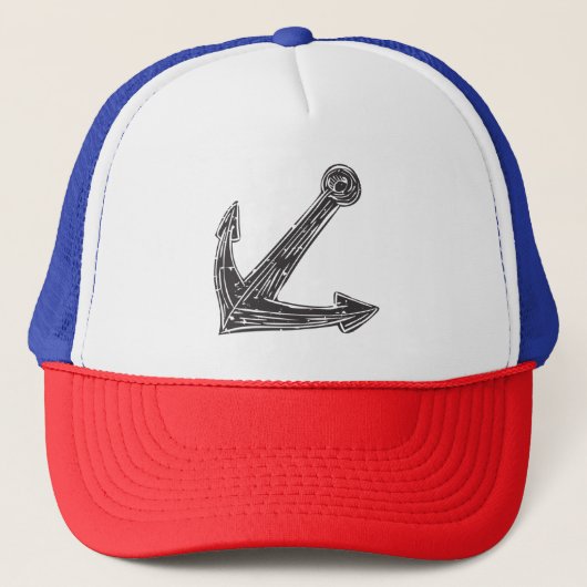 Casquette Ancre design mignon (Devant)