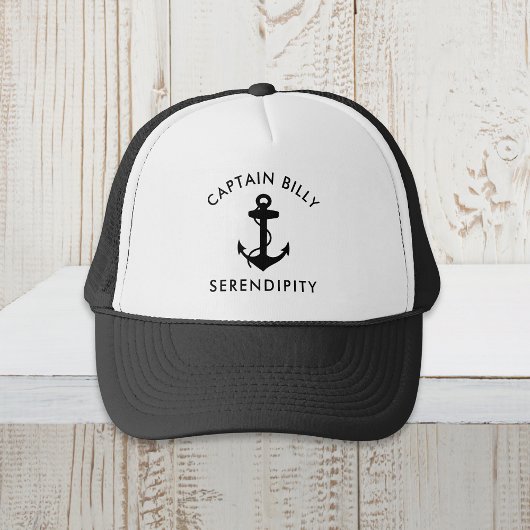 Casquette Ancres classiques en bateau
