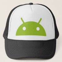 Android Peeking Trucker Chapeau