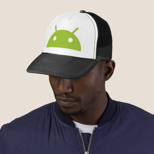 Casquette Android Peeking Trucker Chapeau (En situation)
