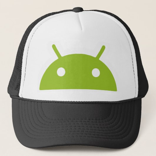 Casquette androïde de camionneur de Google (Devant)