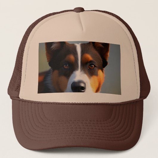 Casquette Andy The Australian Blue Heeler, (Devant)