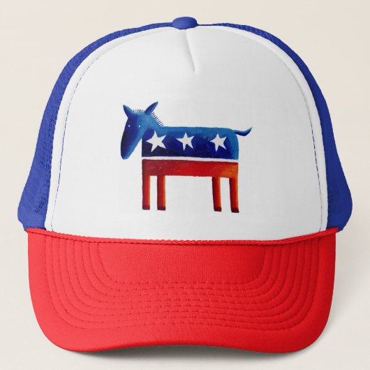 Casquette Âne Démocrate (Devant)