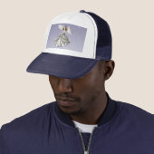 Casquette Ange de neige (En situation)