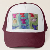 Casquette Anges de Noël avec trompettes (Devant)