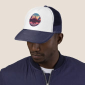 Casquette Angkor Wat Sunrise Cambodia Siem Reap Retro (En situation)