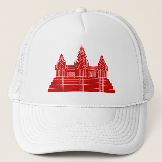 Casquette Angkor Wat Ver.2.0. Khmer Temple (Devant)