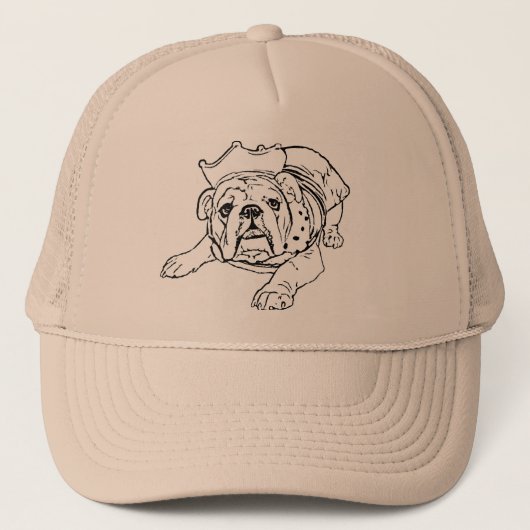 Casquette anglais de bouledogue (Devant)