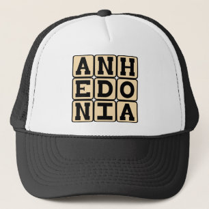 Casquette Anhédonie, incapacité à éprouver du plaisir